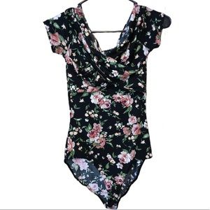 Rue 21 Floral Bodysuit